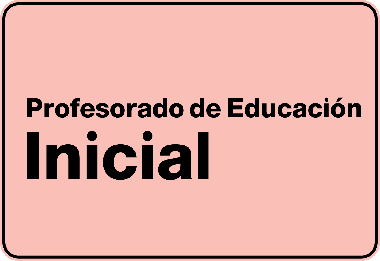 Profesorado de Educación Inicial